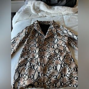 Shein print jacket
